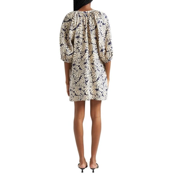 New NWT STAUD Mini Vince Print Dress Sz S MSRP $395 - Picture 4 of 7